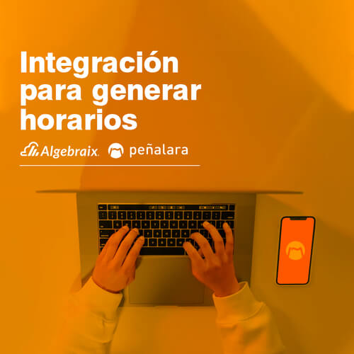 Genera horarios escolares