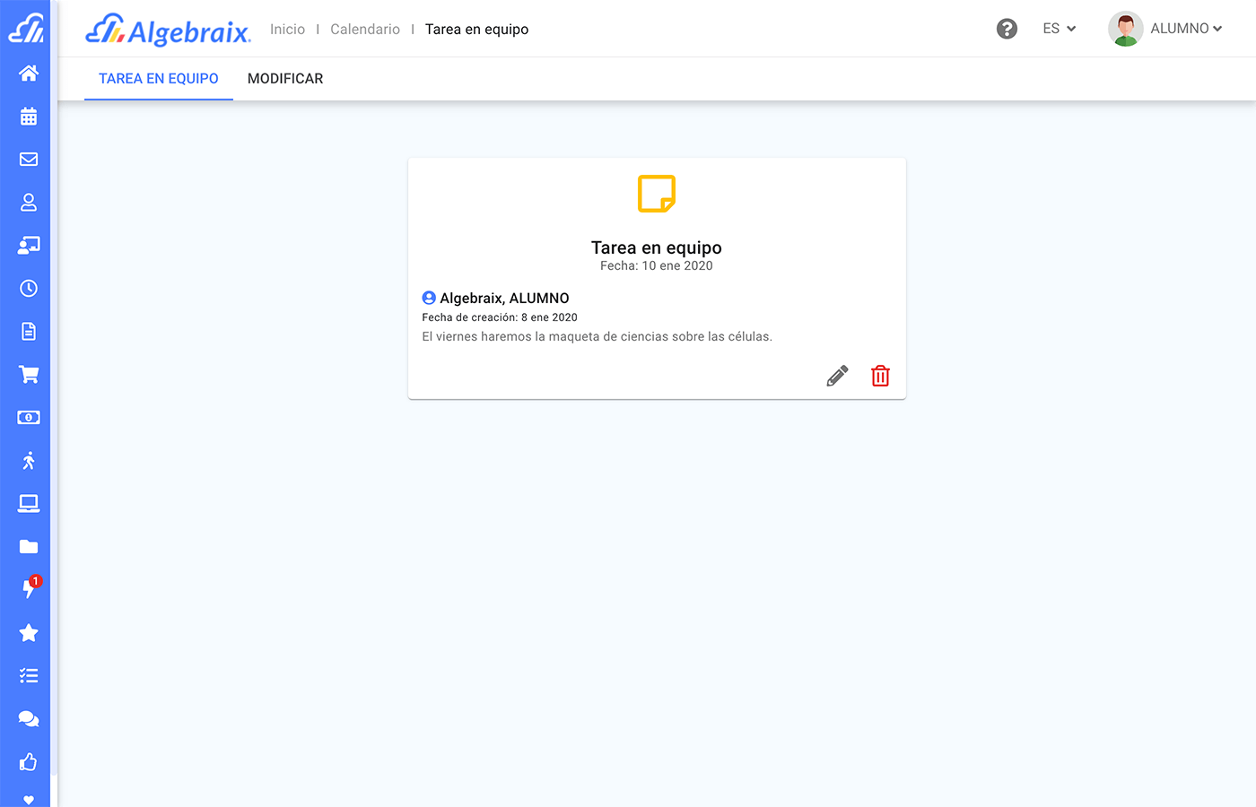 Notas personalizadas